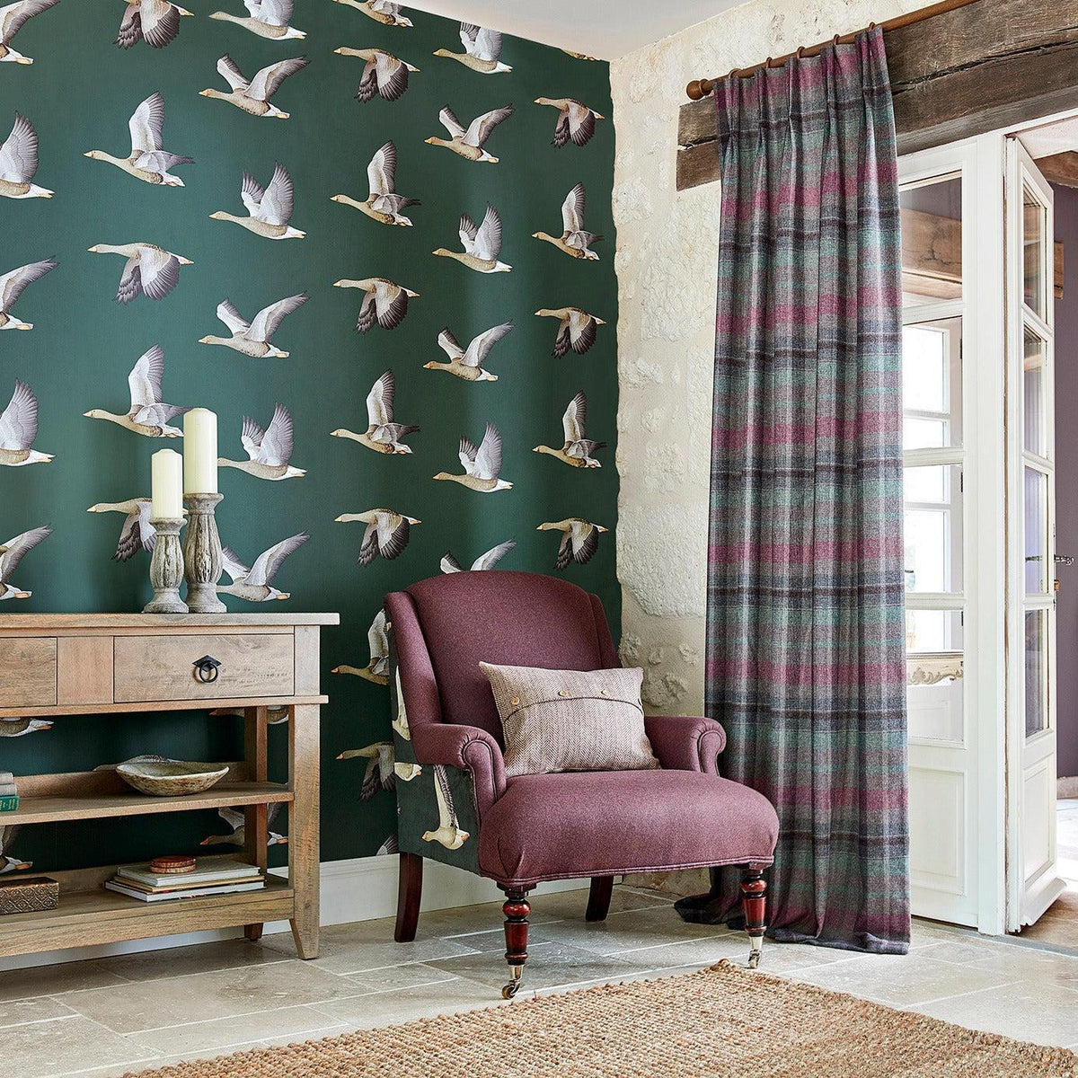 Elysian wallpaper collection Sanderson