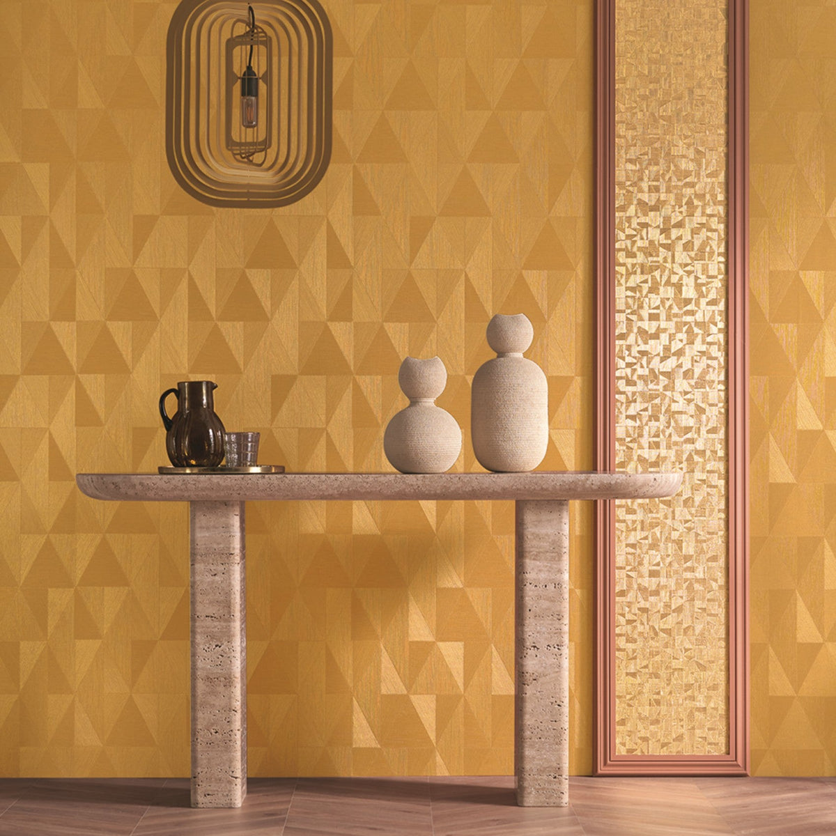 Metal wallpaper collection Casamance
