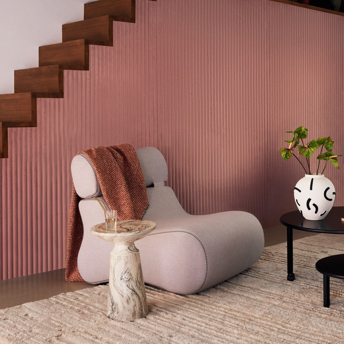 Rayures Jumelles wallpaper collection Elitis