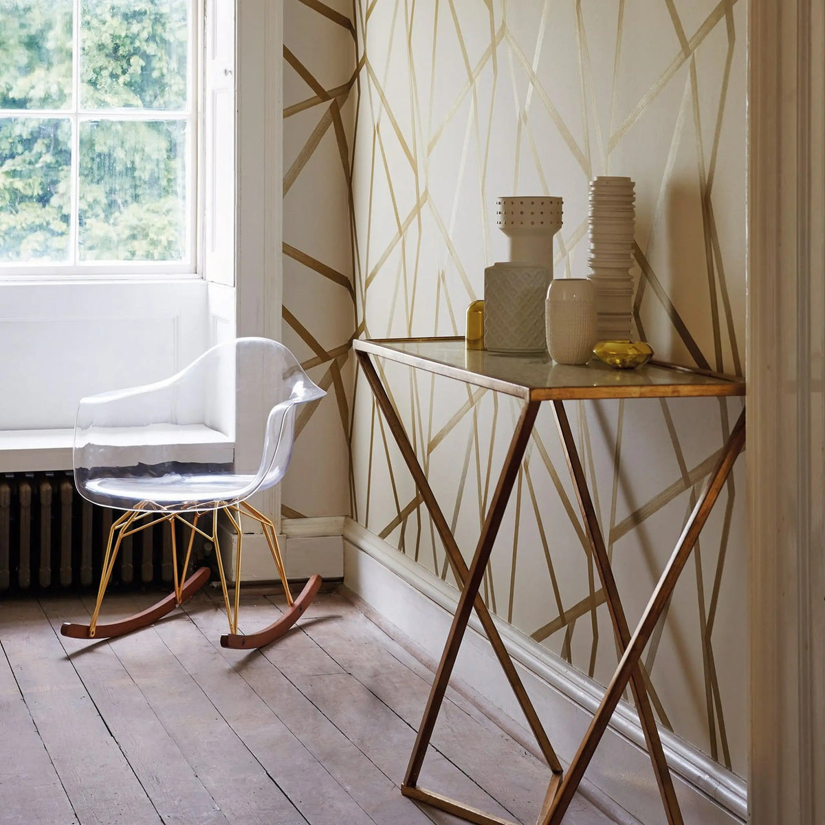 Veel keuze uit designs und texturen mit het Tapete van Harlequin