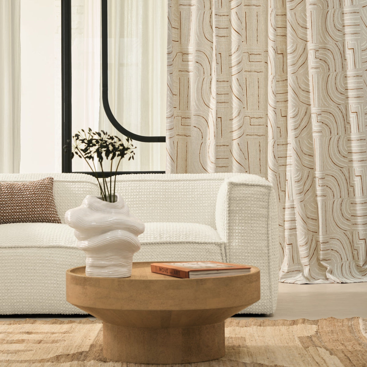 BRISBANE TEXTURES fabriccollectie van Camengo — Tactiele texturen with naturelijke paintijning