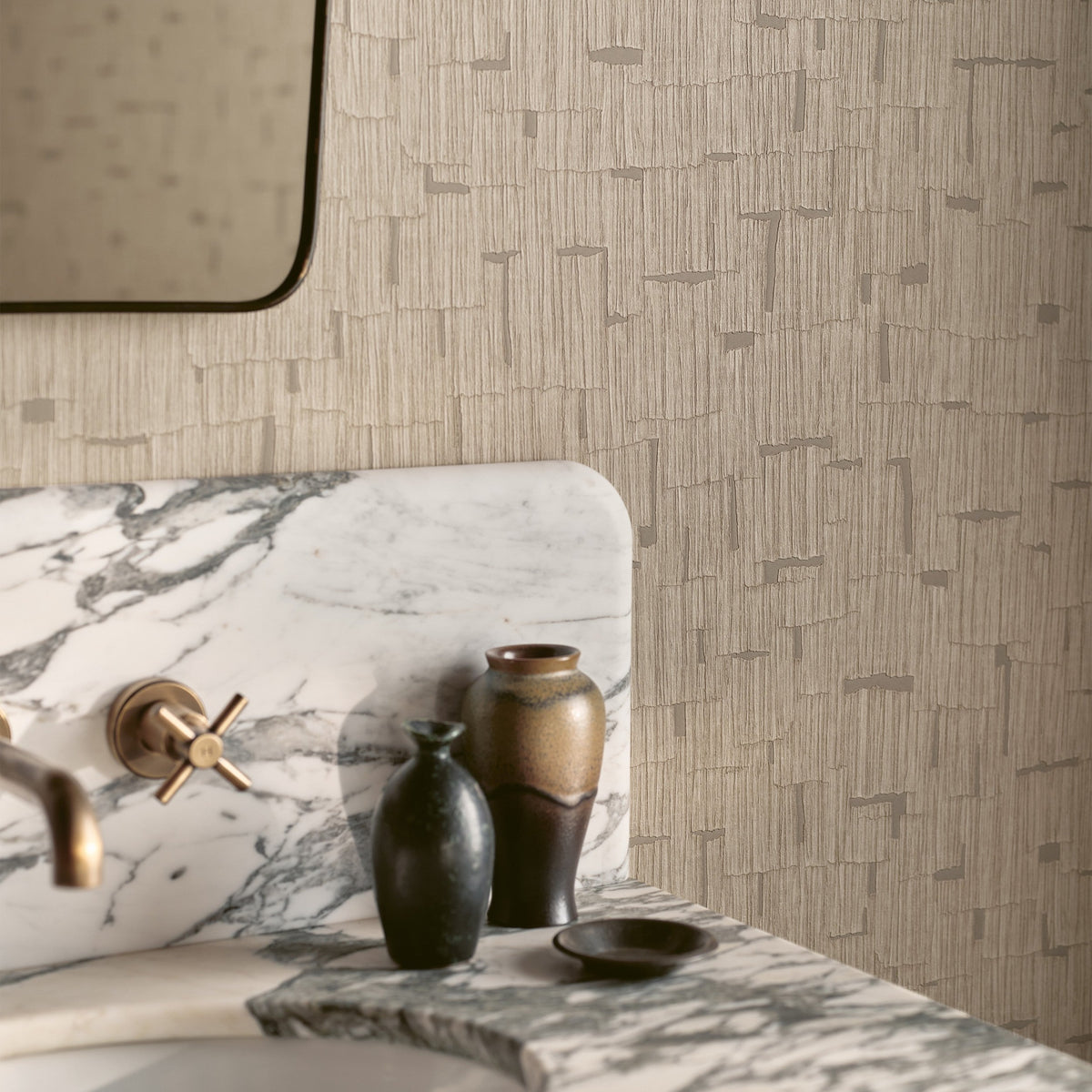 Kabu Wallcoverings wallpaper collection van Black Edition — Japanse sereniteit in paintijnde wall covering
