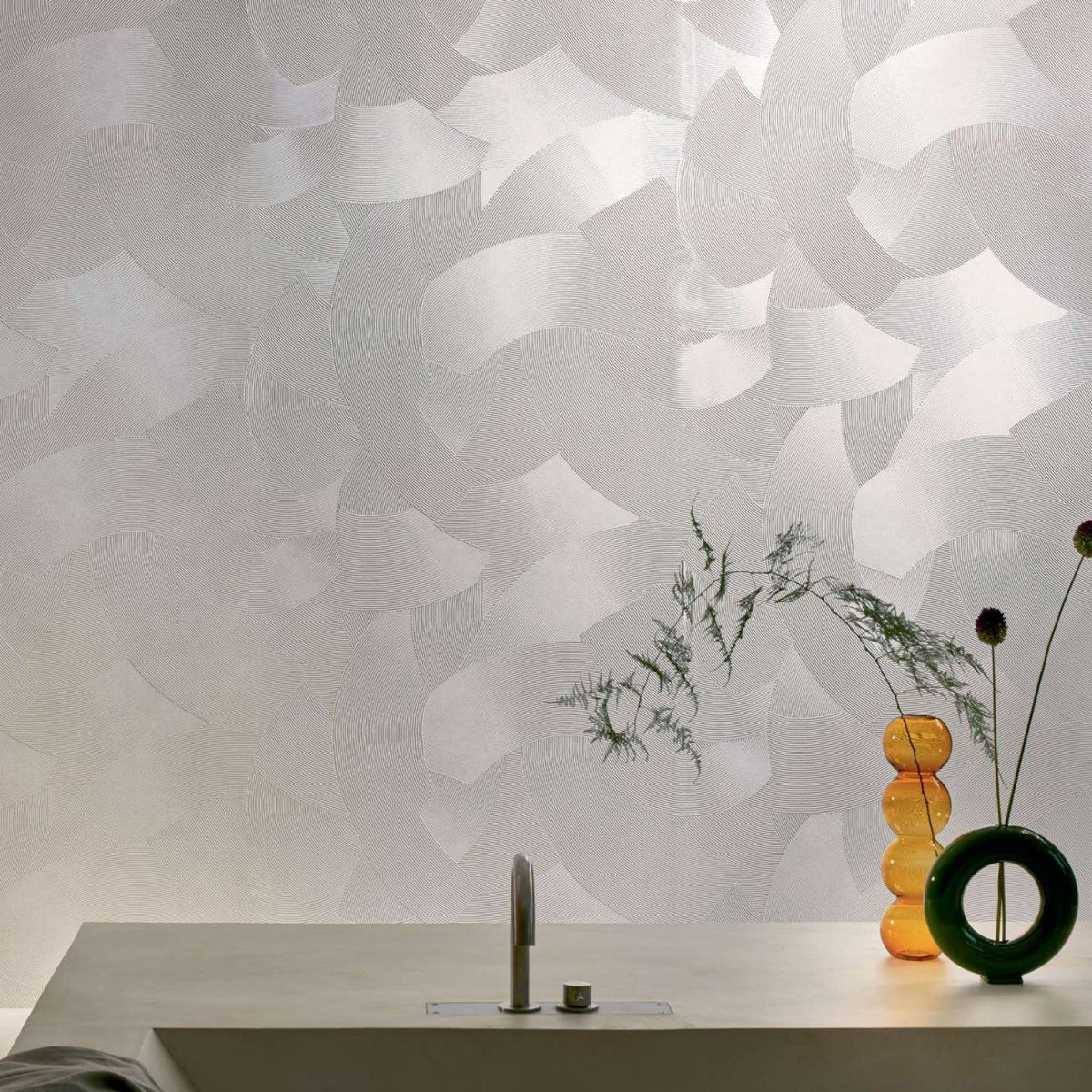 Matieres a Reflextions wallpaper collection Elitis