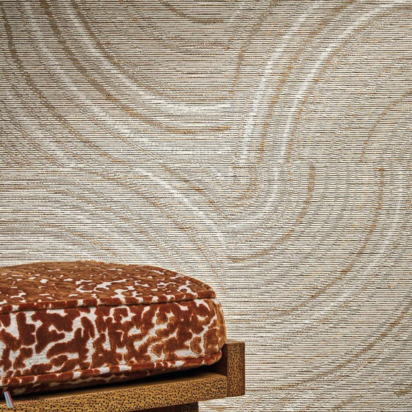Alentours wallpaper-Casamance-Selected Wallpapers-Interiors