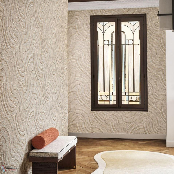 Alentours wallpaper-Casamance-Selected Wallpapers-Interiors