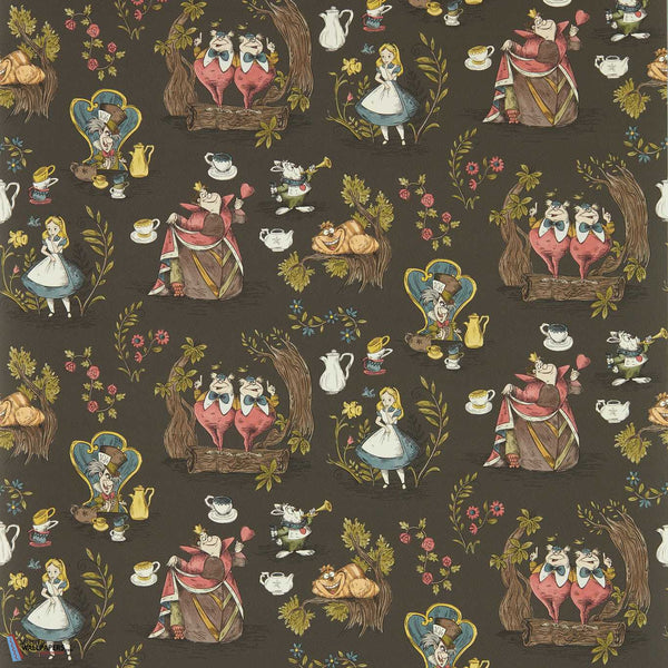 Alice In Wonderland-Tapete-Sanderson-Chocolate-Rolle-217288-Selected Wallpapers