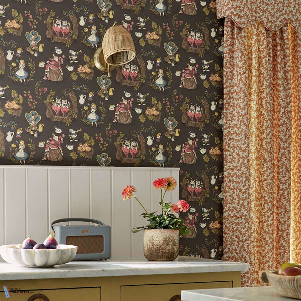 Alice In Wonderland-Tapete-Sanderson-Selected Wallpapers
