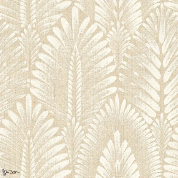 Alisio wallpaper-Casamance-Sable-Roll-Selected Wallpapers-Interiors