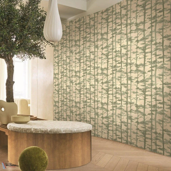 Ame wallpaper-Casamance-Selected Wallpapers-Interiors