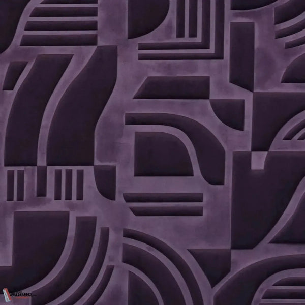 Arcane-Casamance-Tapete-Aubergine-Meter (M1)-Selected Wallpapers