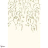Arezzo Tapete-Casamance-Ivoire/Kaki-Set-Selected Wallpapers-Interiors