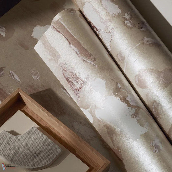 Arty Nacre wallpaper-Pierre Frey-Selected Wallpapers-Interiors