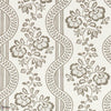 Aubrey wallpaper-Sanderson-Raw chocolate-Roll-Selected Wallpapers-Interiors
