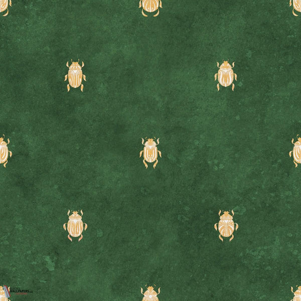 Audrey behang-Sandberg-Dark Green-Rol-Selected Wallpapers-Interiors