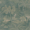 Baharia-Tapete-Casamance-Vert de Gris/Doré-Rolle-76141220-Selected Wallpapers