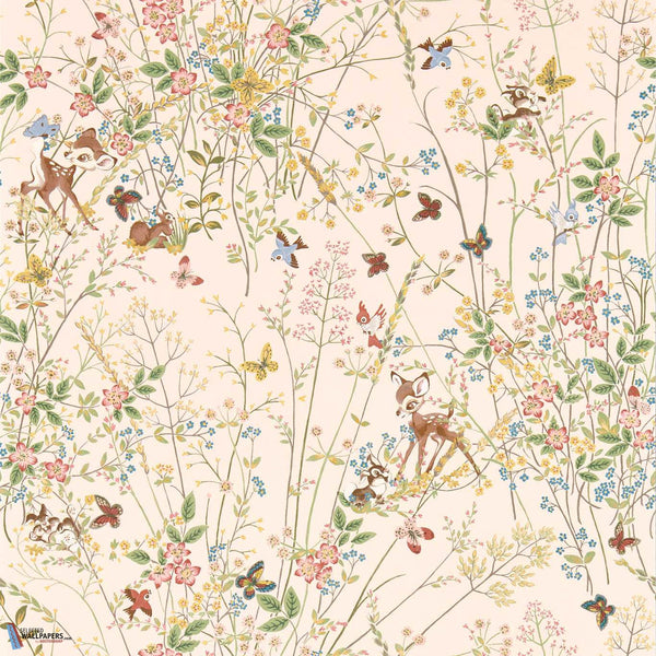 Bambi-Tapete-Sanderson-Neopolitan Pink-Rolle-217279-Selected Wallpapers