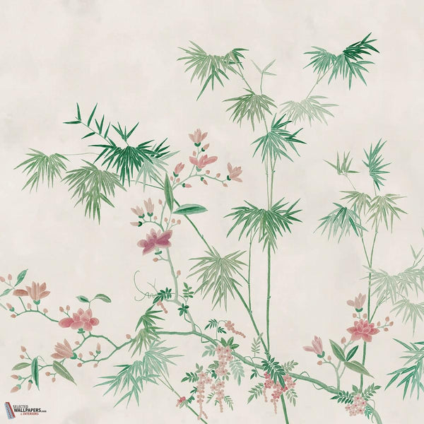 Bamboo Grove behang-Sandberg-Green-Mattic-M2-Selected Wallpapers-Interiors
