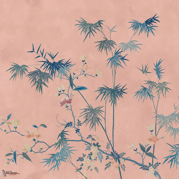 Bamboo Grove behang-Sandberg-Pink-Mattic-M2-Selected Wallpapers-Interiors