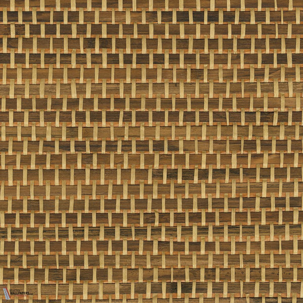 Bambou Tressé Tapete-CMO Paris-Kaki-Meter (M1)-Selected Wallpapers-Interiors
