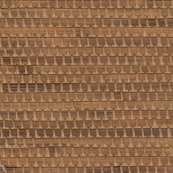 Bambou Tressé Tapete-CMO Paris-Moka-Meter (M1)-Selected Wallpapers-Interiors