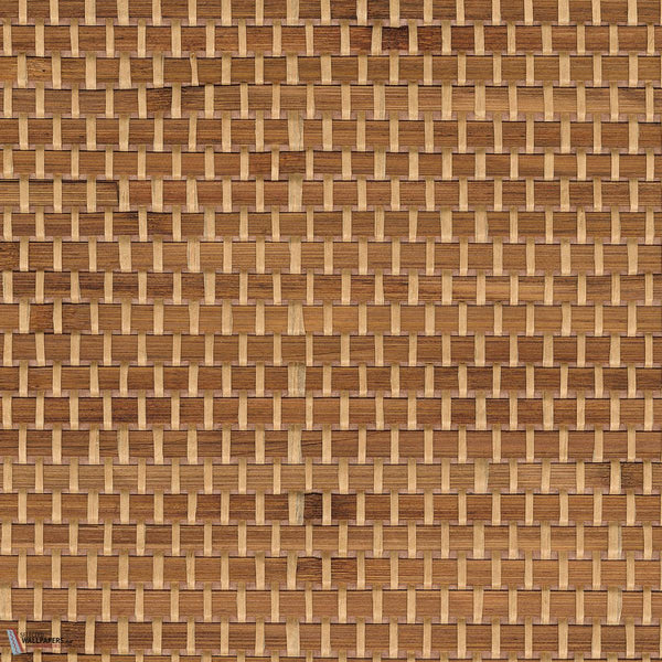 Bambou Tressé Tapete-CMO Paris-Tabac-Meter (M1)-Selected Wallpapers-Interiors