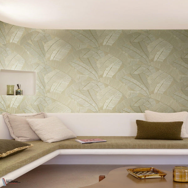 Banyan wallpaper-Masureel-Selected Wallpapers-Interiors