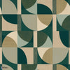 Barillet-Casamance-wallpaper-Emeraude/Beige-Roll-Selected Wallpapers