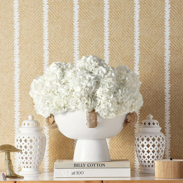 Barrier weave wallpaper-Thibaut-Selected Wallpapers-Interiors