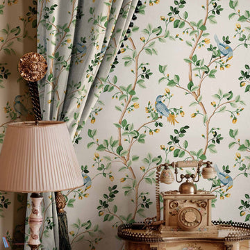 Birds Prosperity-Coordonne-behang-Selected-Wallpapers-Interiors
