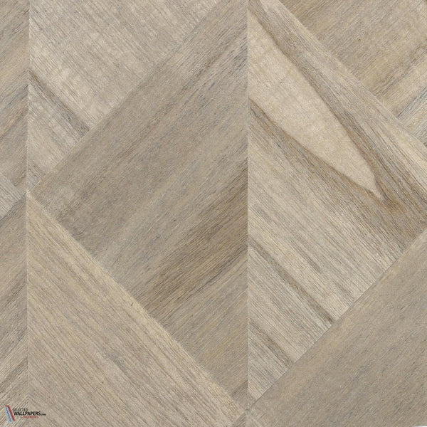 Bois Degrade Tapete-CMO Paris-Argent-Paneel-Selected Wallpapers-Interiors