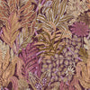 Borrommee wallpaper-Casamance-Pourple-Olive-Roll-Selected-Wallpapers-Interiors