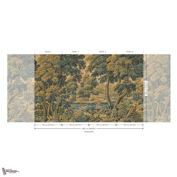 Bucolique wallpaper-Arte-Selected Wallpapers-Interiors
