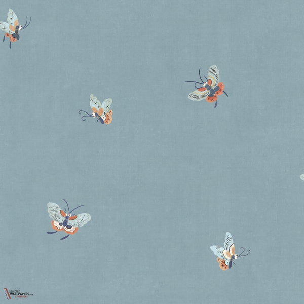 Butterflies behang-Sandberg-Misty Blue-Rol-Selected Wallpapers-Interiors