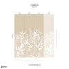 Camelia Tapete-Casamance-Selected Wallpapers-Interiors