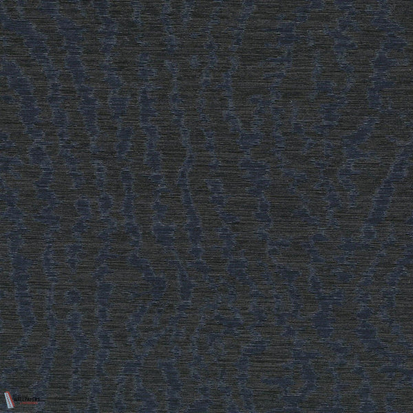 Canon wallpaper-Casamance-Noir Bleu Nuit-Meter (M1)-Selected Wallpapers-Interiors