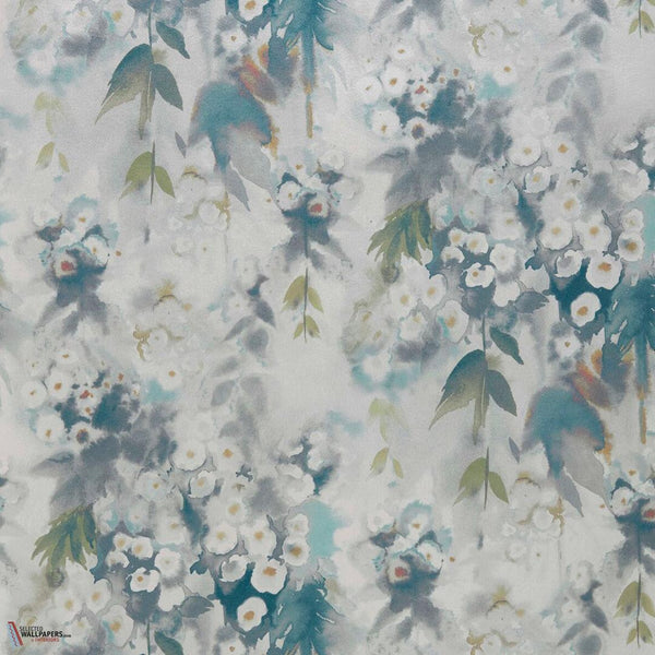 Cascade wallpaper-1838 wallcoverings-Opal-Roll-Selected Wallpapers-Interiors