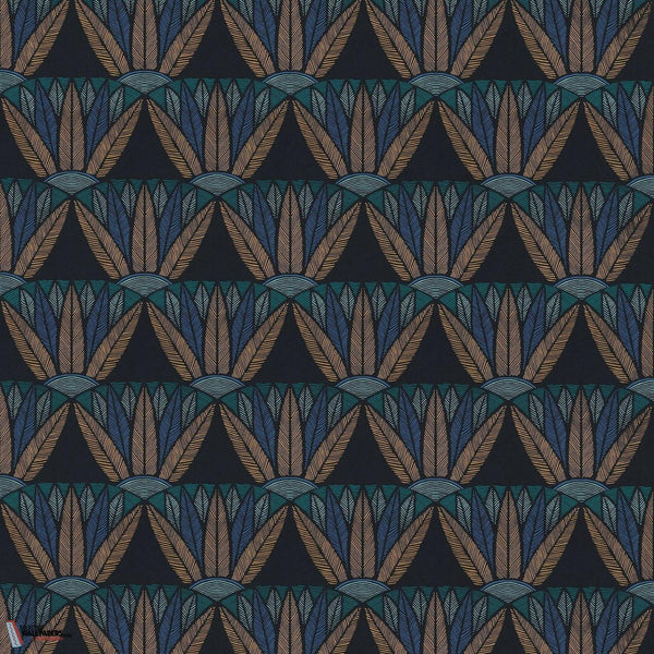 Castalia-Tapete-Casamance-Noir/Topaze-Rolle-76161738-Selected Wallpapers