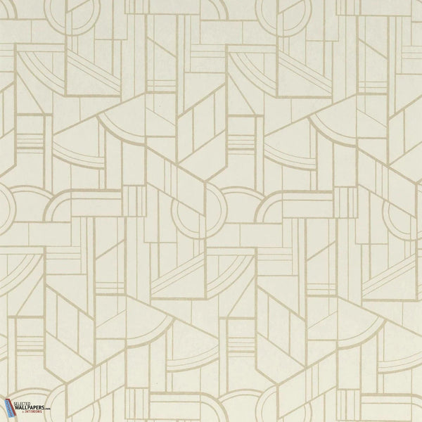 Cinétique-Casamance-wallpaper-Sable/Dore-Roll-Selected Wallpapers