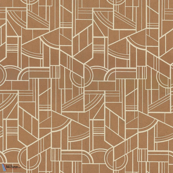 Cinétique-Casamance-wallpaper-Cuivre-Roll-Selected Wallpapers