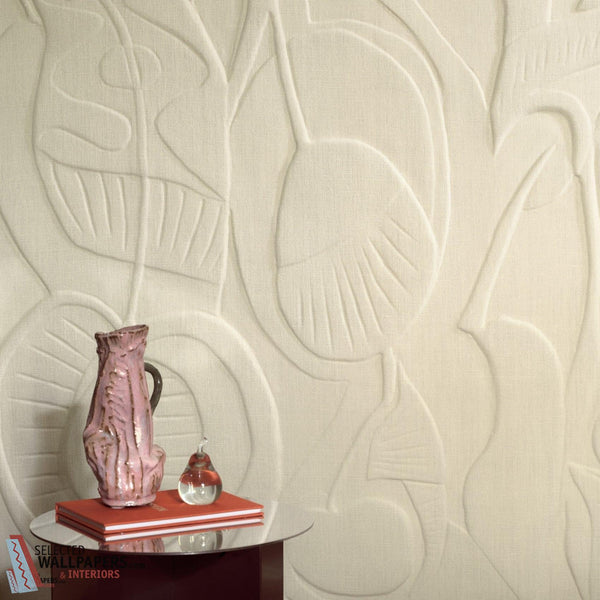 Colosse Frutier Lin wallpaper-Elitis-Selected-Wallpapers-Interiors