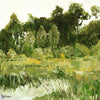Colvert wallpaper-Casamance-wallpaper-Olive-Set-Selected Wallpapers