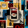Composer Machine Tapete-Mind the Gap-Blue-Rolle-Selected Wallpapers-Interiors