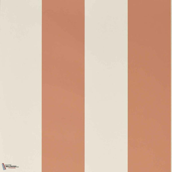 Sherwood stripe wallpaper-Sanderson-Sandstone-Roll-Selected Wallpapers-Interiors
