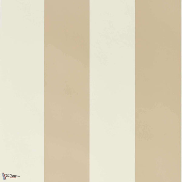 Sherwood stripe wallpaper-Sanderson-Cashew-Roll-Selected Wallpapers-Interiors
