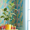 Delila wallpaper-Thibaut-Selected Wallpapers-Interiors