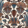 Denderah-Tapete-Casamance-Crème/Terracotta-Rolle-76130712-Selected Wallpapers
