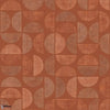 Dualis wallpaper-Casamance-Orange Brule-Roll-Selected-Wallpapers-Interiors