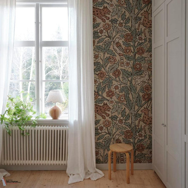 Eden Mural wallpaper-Sandberg-Selected Wallpapers-Interiors