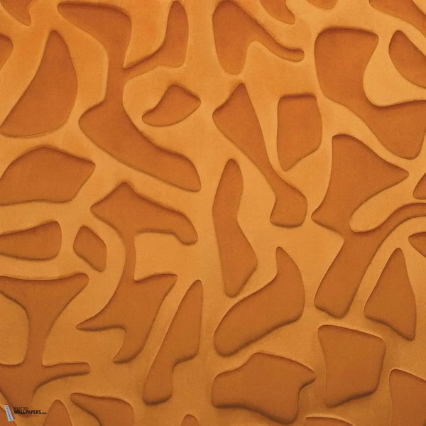 Erosion wallpaper-Casamance-Terre de Sienne-Meter (M1)-Selected Wallpapers-Interiors
