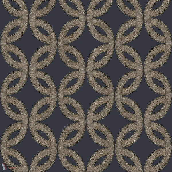 Etienne wallpaper-Casamance-Encre/Dore-Roll-Selected Wallpapers-Interiors